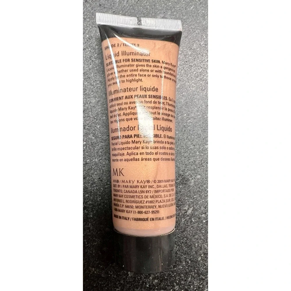 New In Box Mary Kay Cosmetics LIQUID ILLUMINATOR‎ Shade 2  #034229 1 Fl Oz
